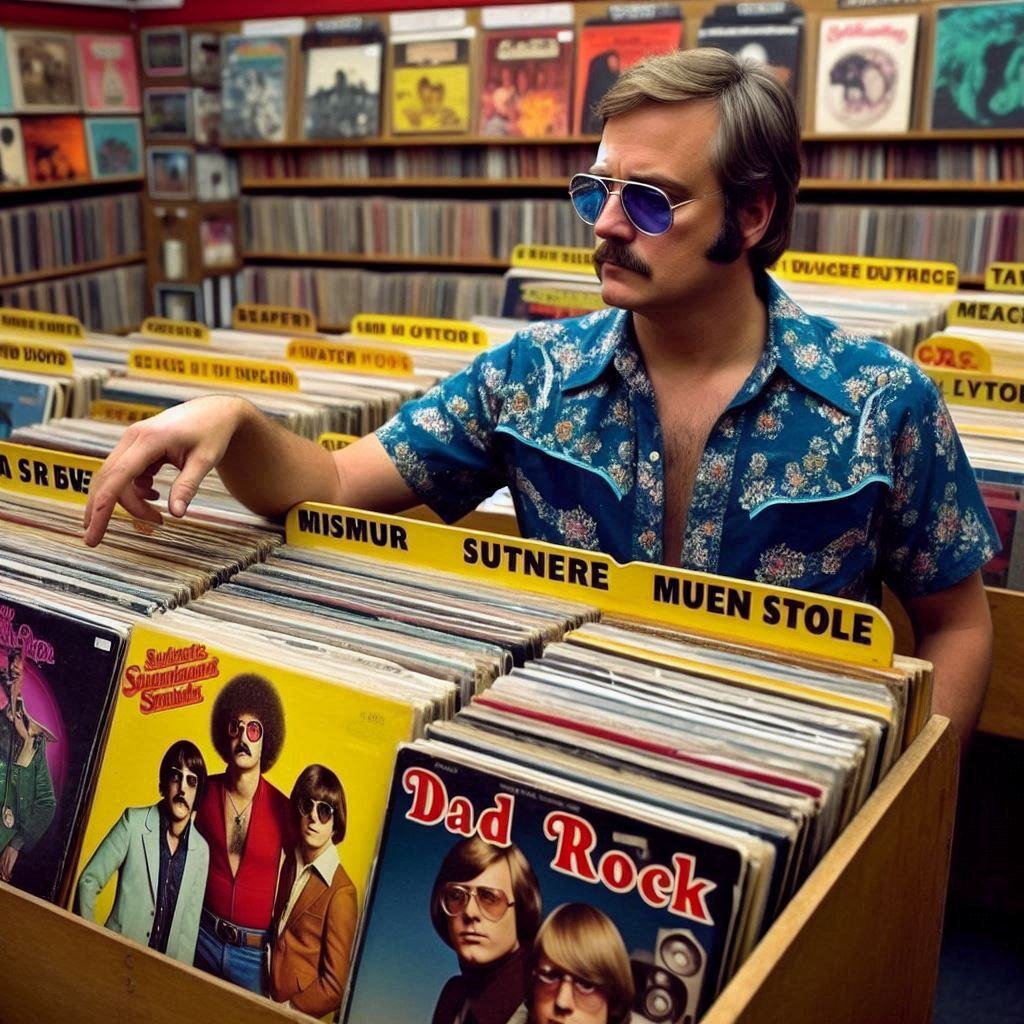 Dude browsing records